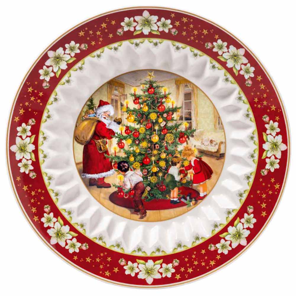 Coppa grande Abete con Babbo Natale Toy's fantasy Villeroy & Boch 1