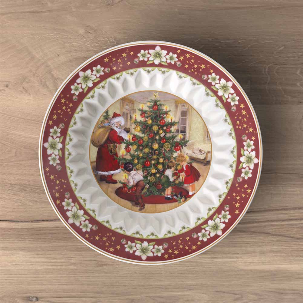 Coppa grande Abete con Babbo Natale Toy's fantasy Villeroy & Boch 3