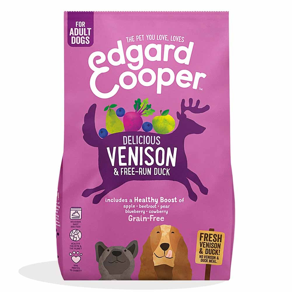 Alimento cane Adulto Cervo e Anatra Edgard Cooper 3