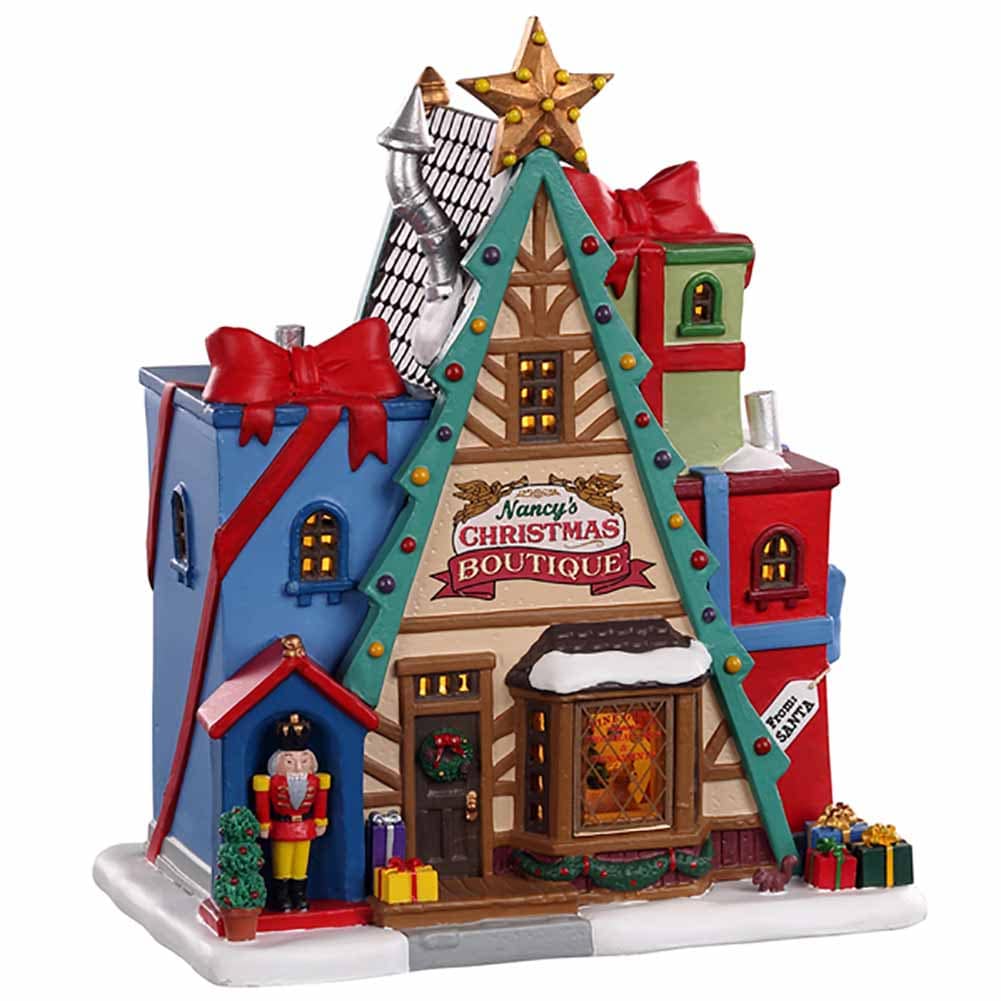 Nancy's Christmas boutique Caddington Village Lemax Cod 05696 1
