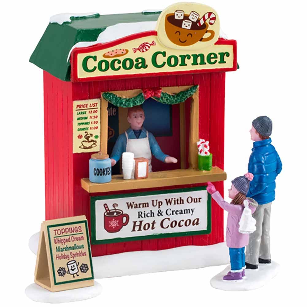Cocoa corner set of 3 Lemax Cod 13571 1