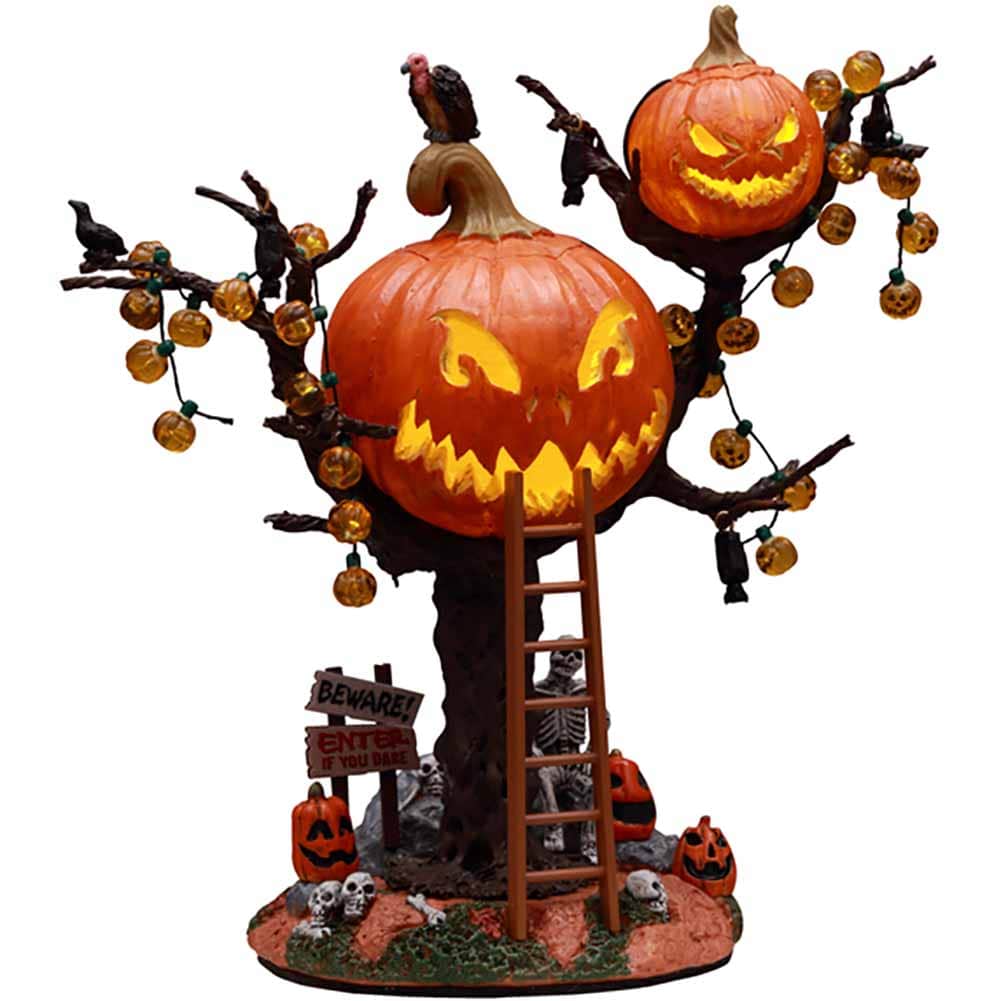 Pumpkin tree house Spooky Town Lemax Cod 14856 1