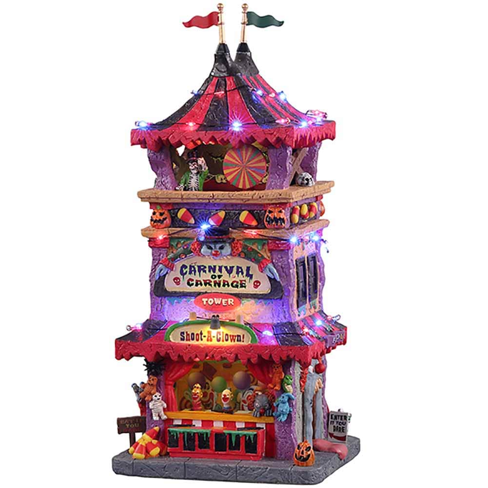 Carnival of carnage Spooky Town Lemax Cod 15727 1
