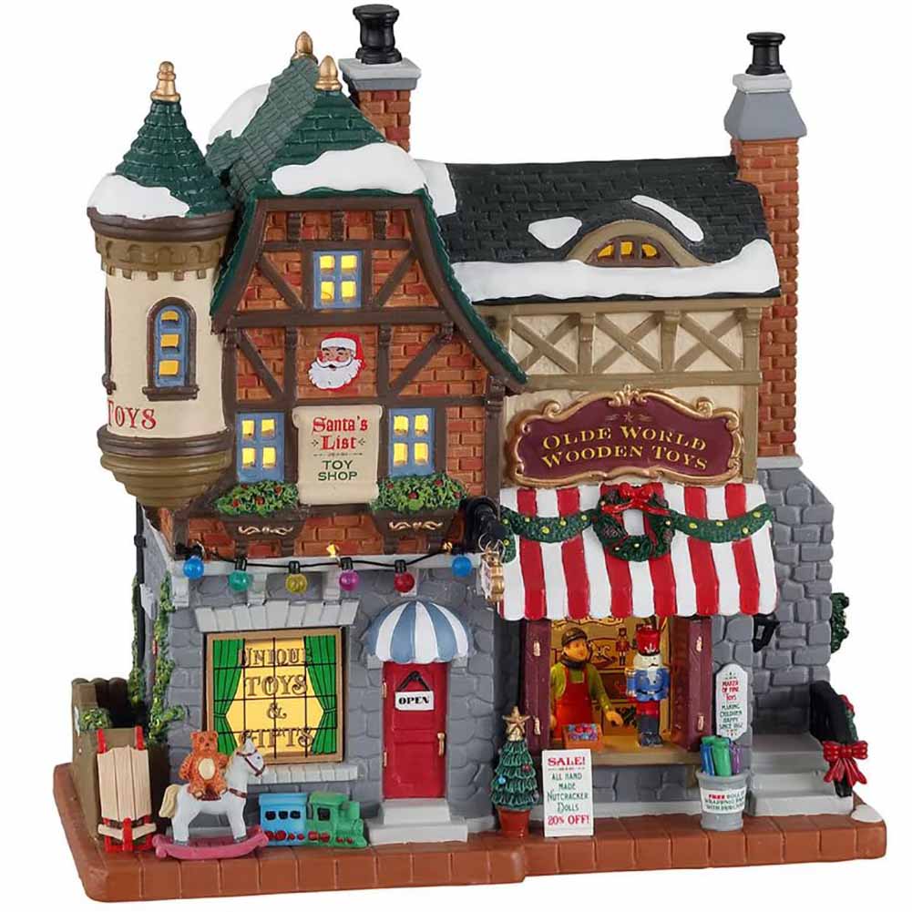 Santa's list toy shop Caddington Village Lemax Cod 15798 1
