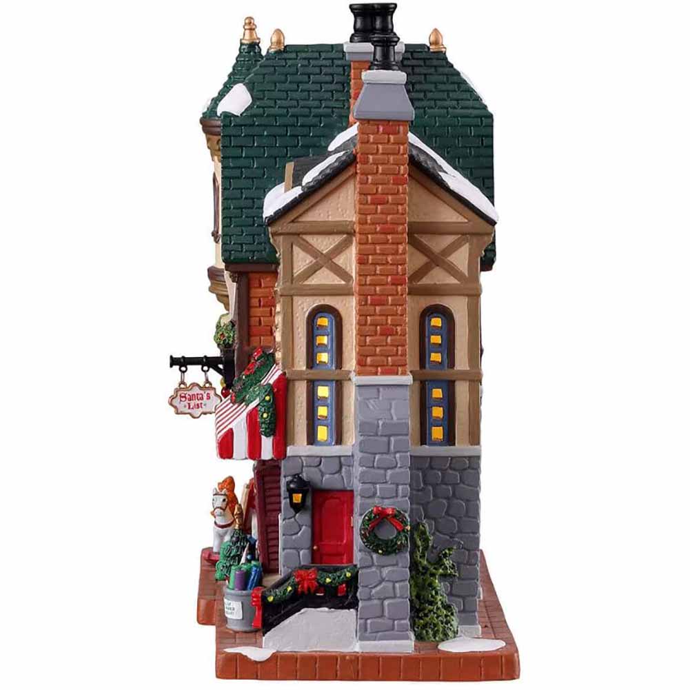 Santa's list toy shop Caddington Village Lemax Cod 15798 2