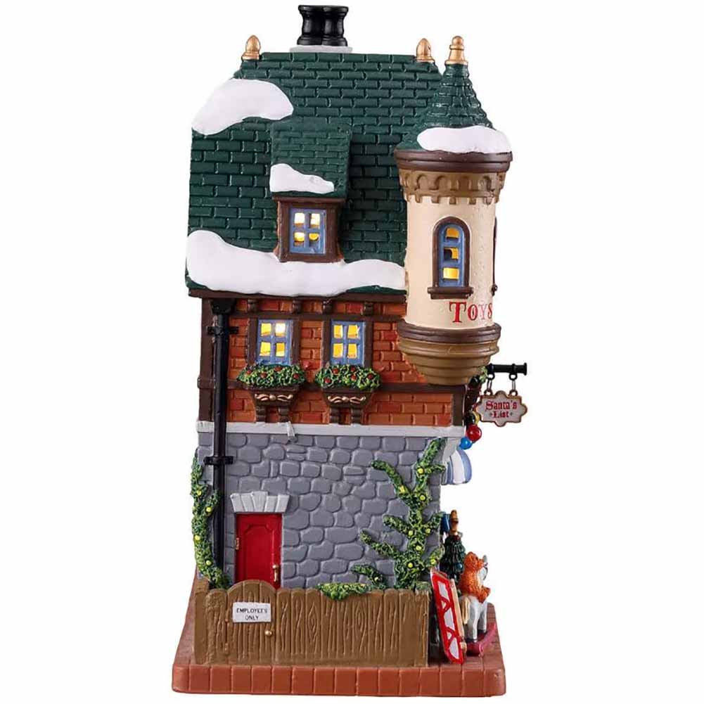 Santa's list toy shop Caddington Village Lemax Cod 15798 3