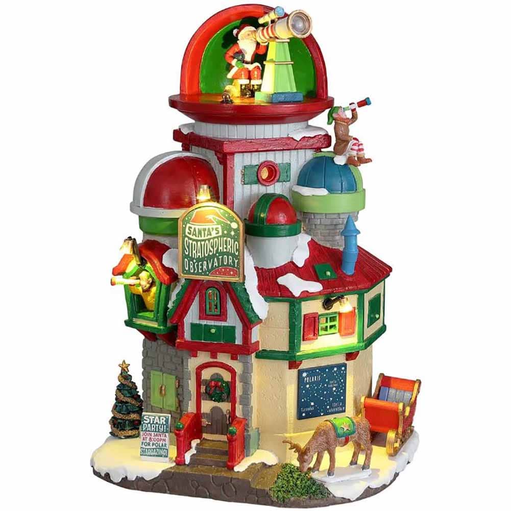 Santa's stratospheric observatory Santa's Wonderland Lemax Cod 15801 1