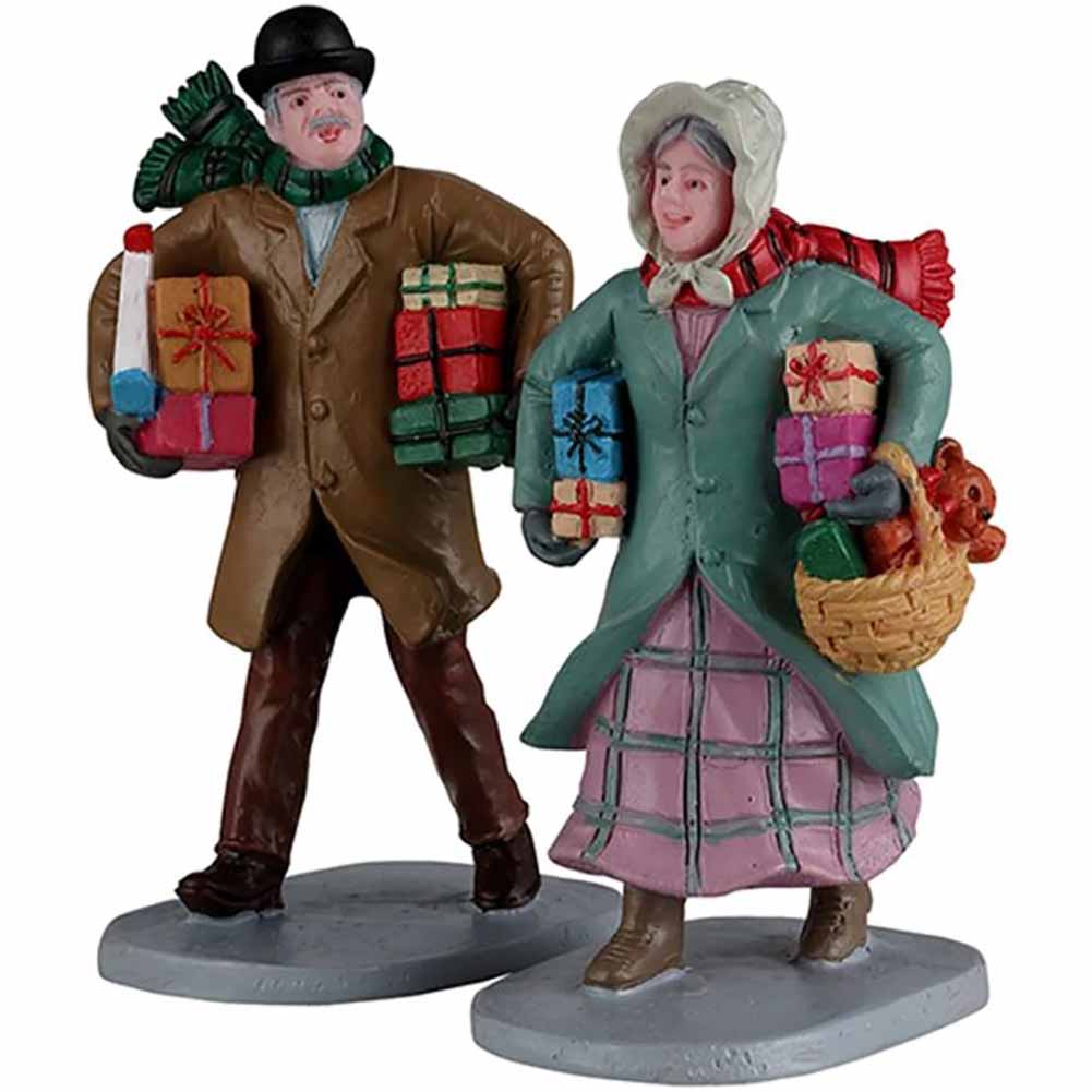 Gifts for the grandchildren set of 2 Caddington Village Lemax Cod 22143 1