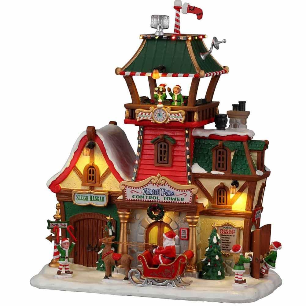 North pole control tower Santa's Wonderland Lemax Cod 25864 1