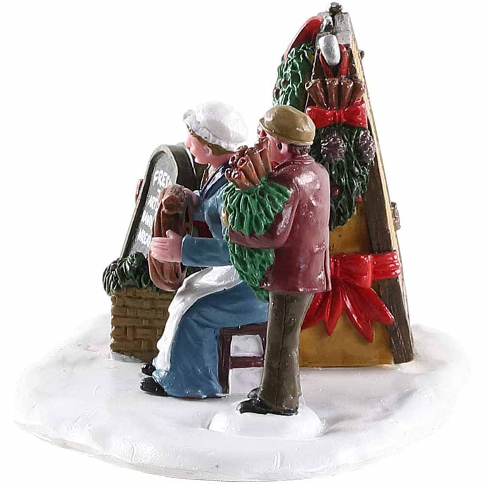 Handmade wreaths Caddington Village Lemax Cod 83362 2