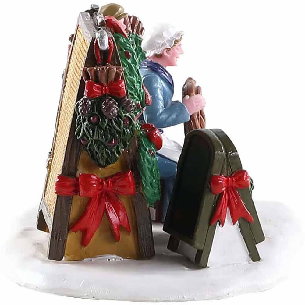 Handmade wreaths Caddington Village Lemax Cod 83362 3