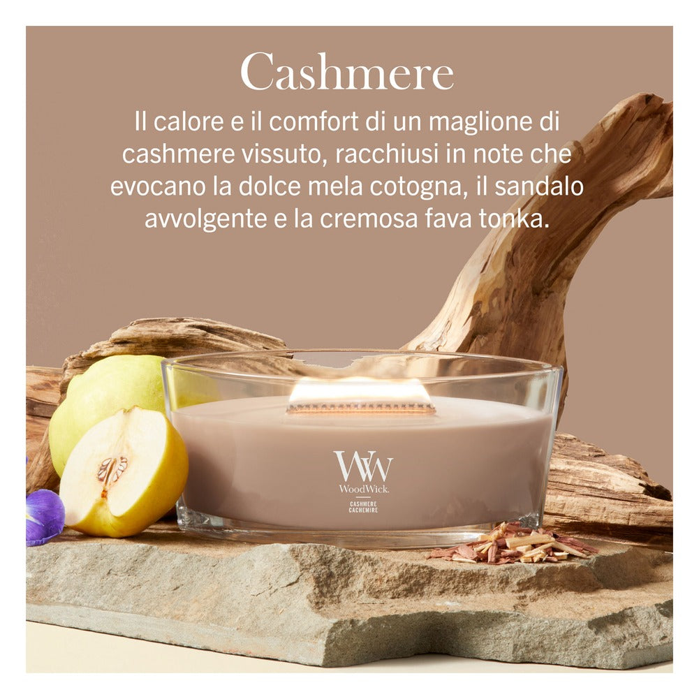 Candela Ellipse WoodWick Cashmere 2