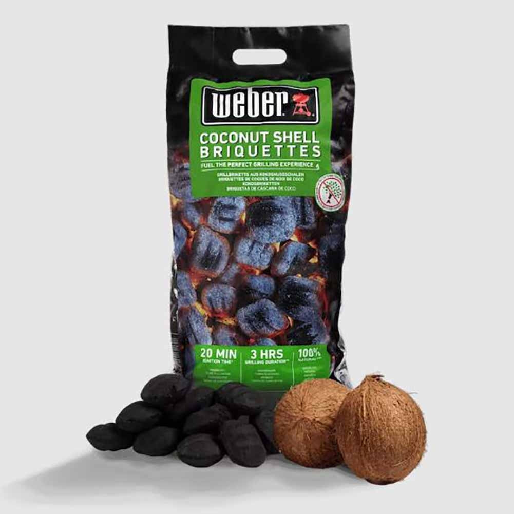 Bricchetti di guscio di noce di cocco 6