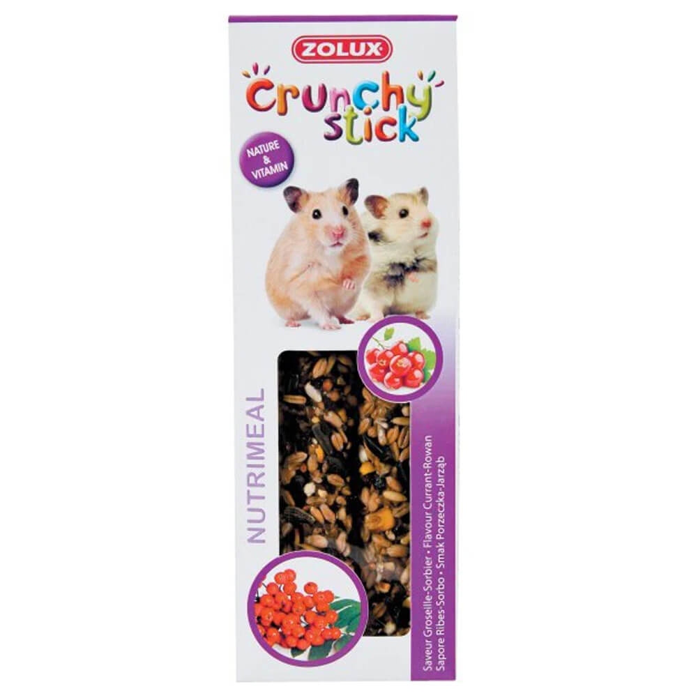 Snack per criceti Crunchy Stick ribes e sorbo 1