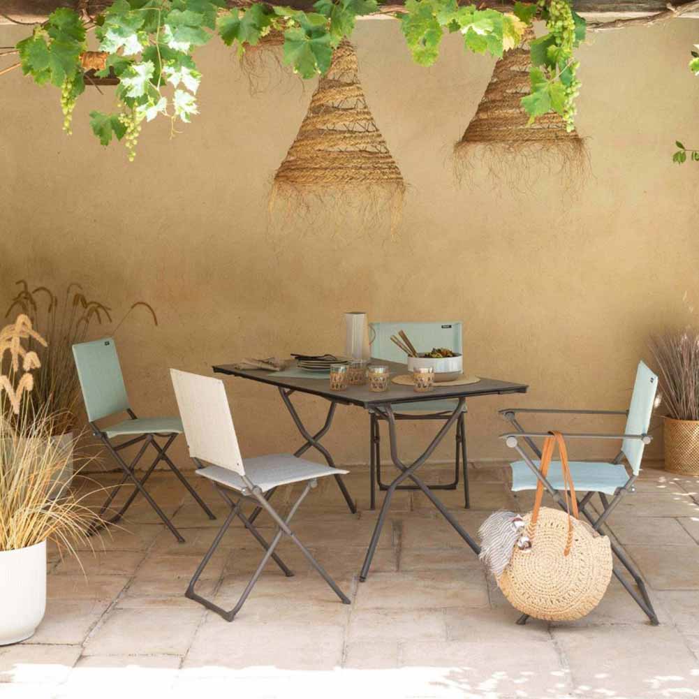 Tavolo Lafuma Anytime HPL Ciment Titane 110x68cm LFM5105.9815 3