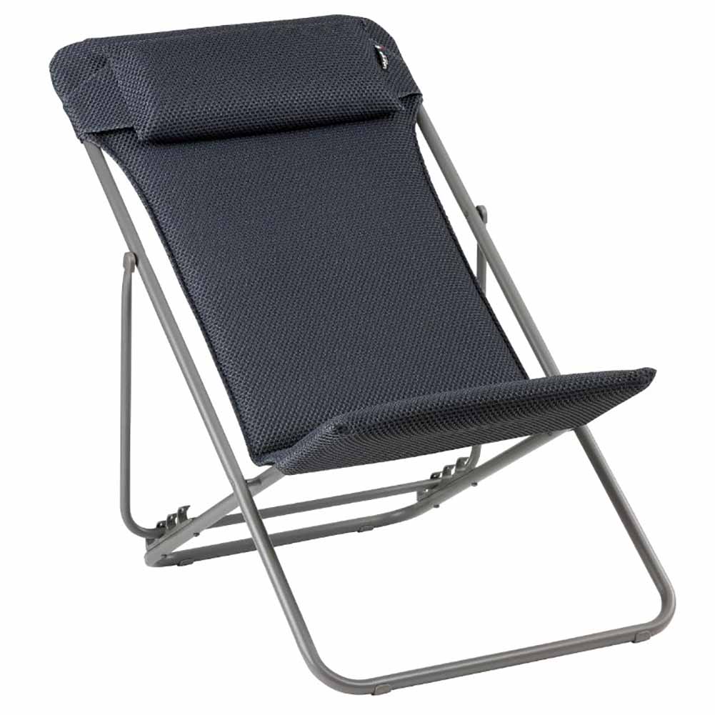 Sdraio Lafuma Maxi Transat Plus BeComfort Dark grey LFM5175.8902 1