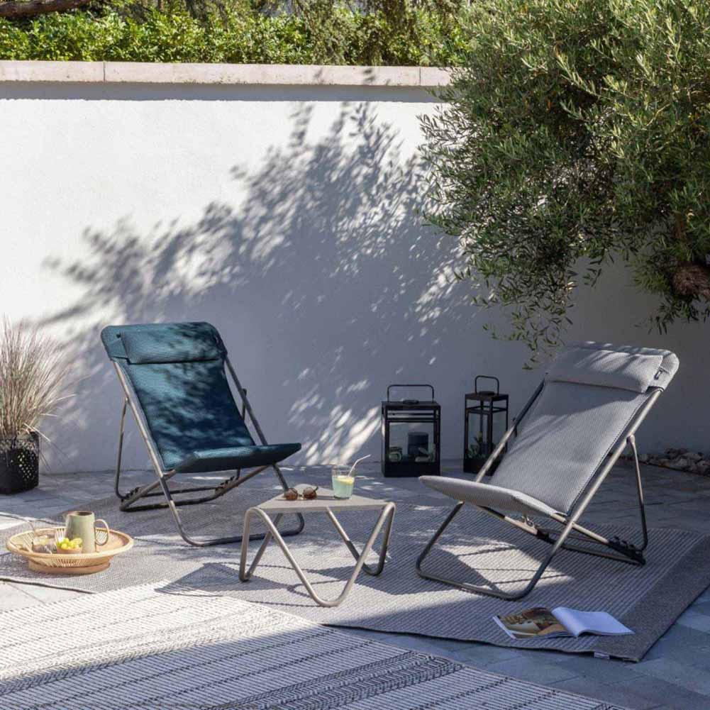 Sdraio Lafuma Maxi Transat Plus BeComfort Dark grey LFM5175.8902 4