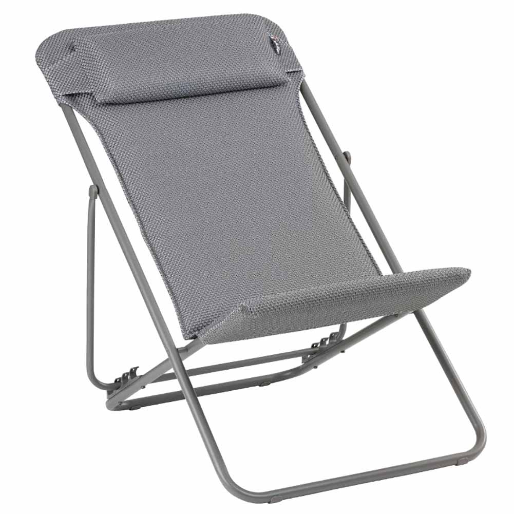 Sdraio Lafuma Maxi Transat Plus BeComfort Silver LFM5175.8901 1