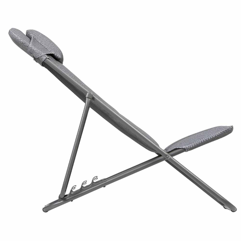 Sdraio Lafuma Maxi Transat Plus BeComfort Silver LFM5175.8901 3