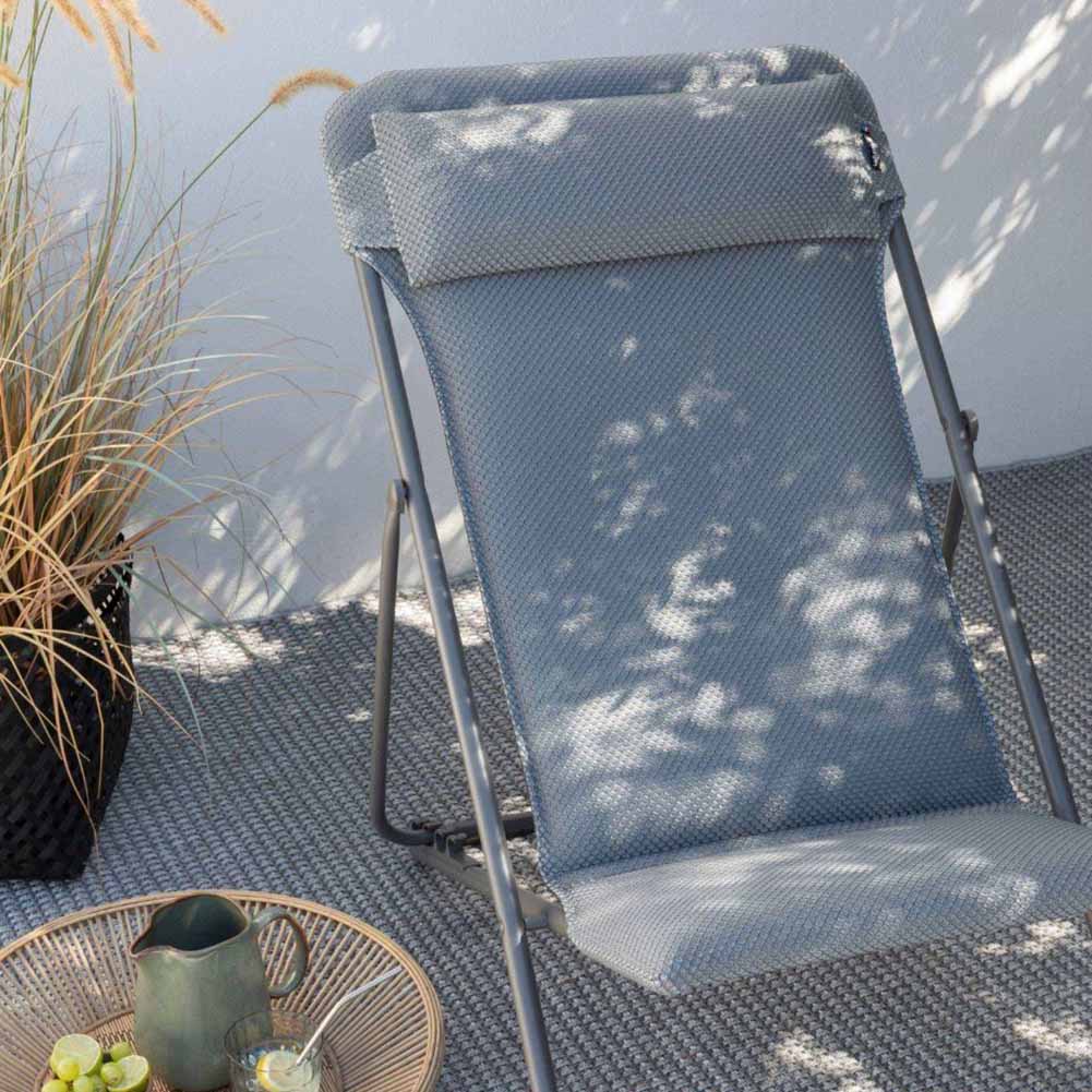 Sdraio Lafuma Maxi Transat Plus BeComfort Silver LFM5175.8901 4