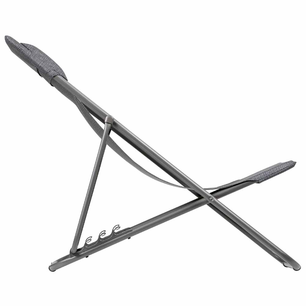 Sdraio Lafuma Maxi Transat Plus Obsidian Titane LFM1909.9718 3