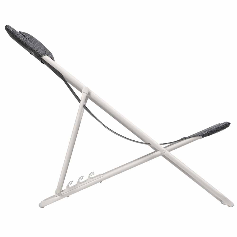 Sdraio Lafuma Maxi Transat Plus Obsidian Sabbia LFM1909.9719 3