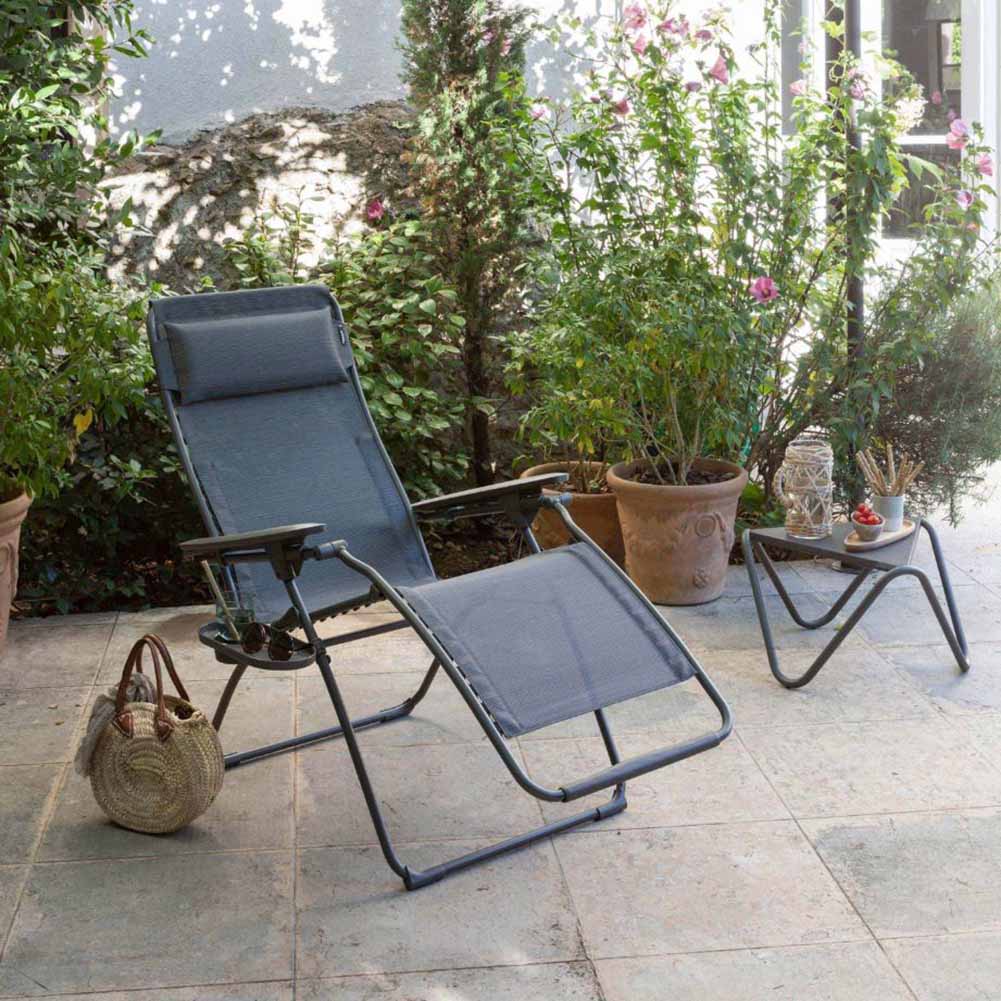 Poltrona relax Lafuma Futura XL Duo Obsidian Titane LFM3116 9718 5