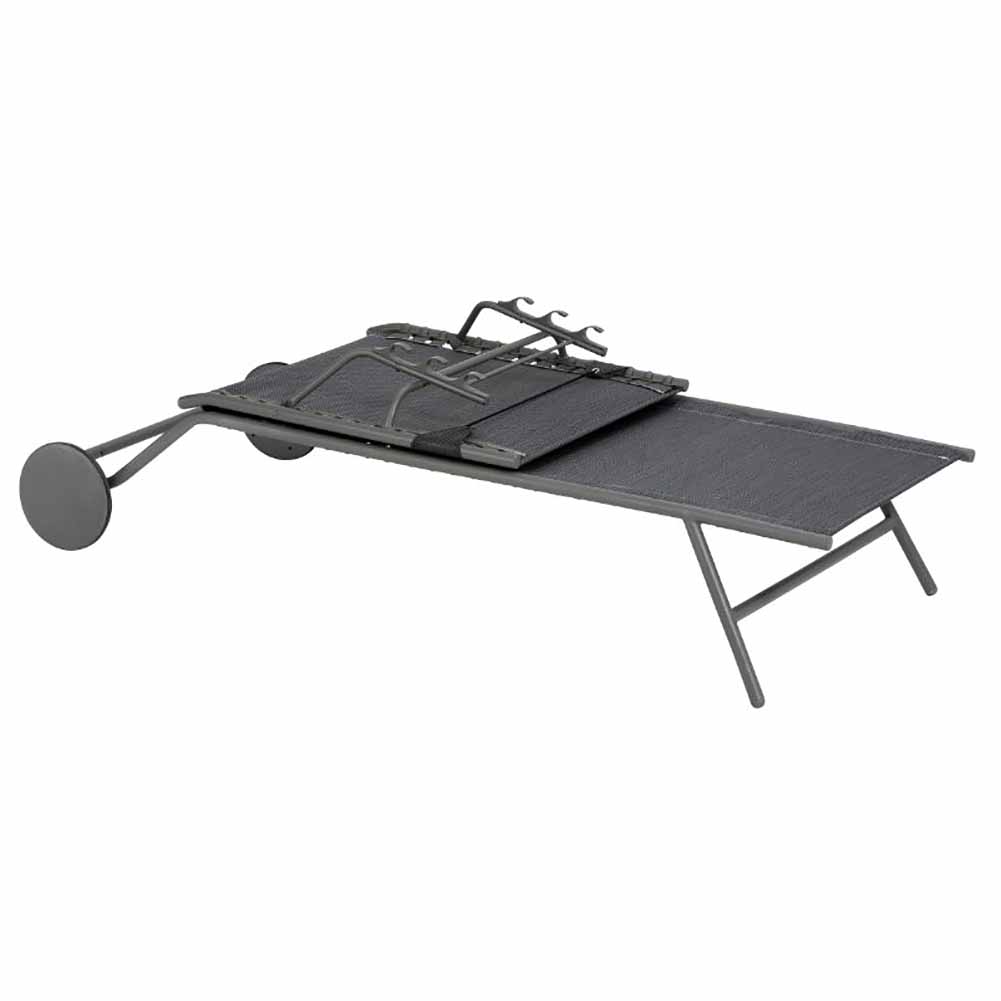 Lettino Lafuma Miami II Obsidian Titane LFM5171.9718 2