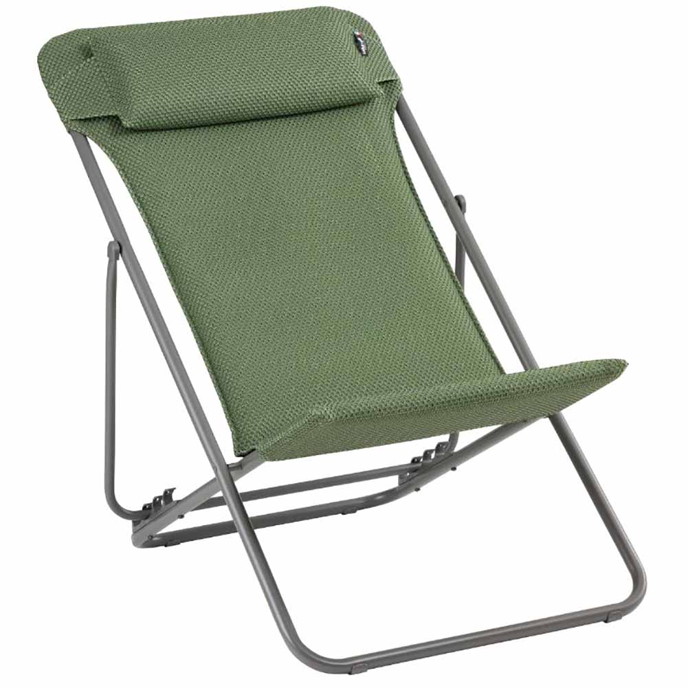 Sdraio Lafuma Maxi Transat Plus BeComfort Olive LFM5175.9548 1