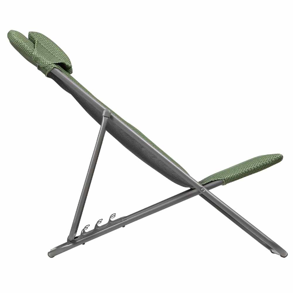 Sdraio Lafuma Maxi Transat Plus BeComfort Olive LFM5175.9548 3