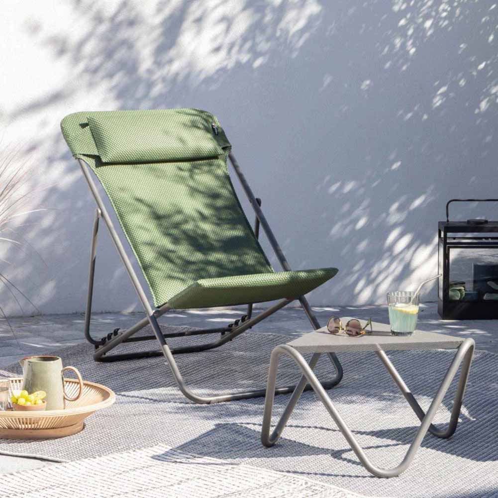 Sdraio Lafuma Maxi Transat Plus BeComfort Olive LFM5175.9548 4