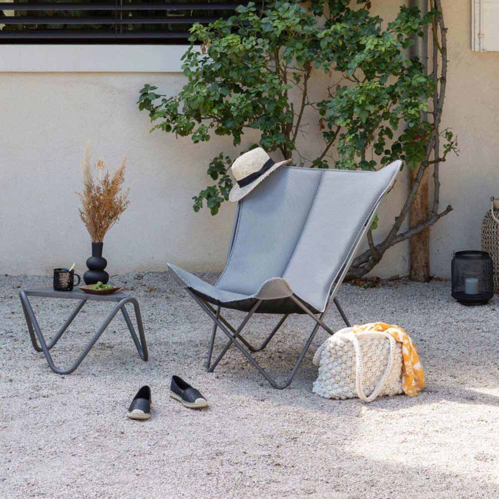 Poltrona Lafuma Pop Up XL BeComfort Silver LFM5183.8901 4