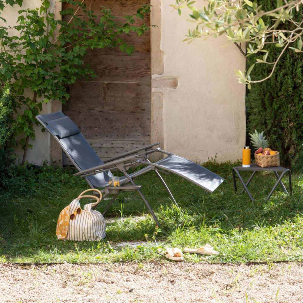 Poltrona relax Lafuma Evolution Duo Obsidian titane LFM2767.9718 5