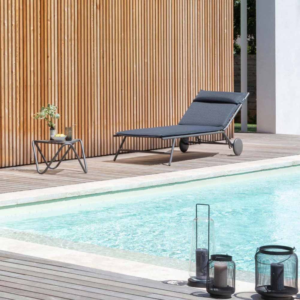 Lettino Lafuma Miami II BeComfort Dark grey LFM5173.8901 5