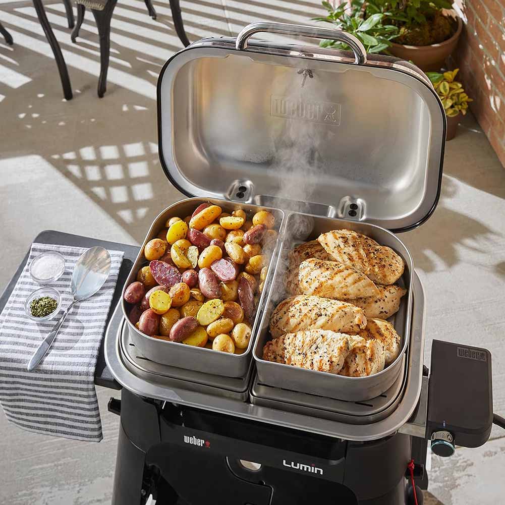 Kit di espansione multifunzionale per Barbecue Weber Lumin small 6613 2