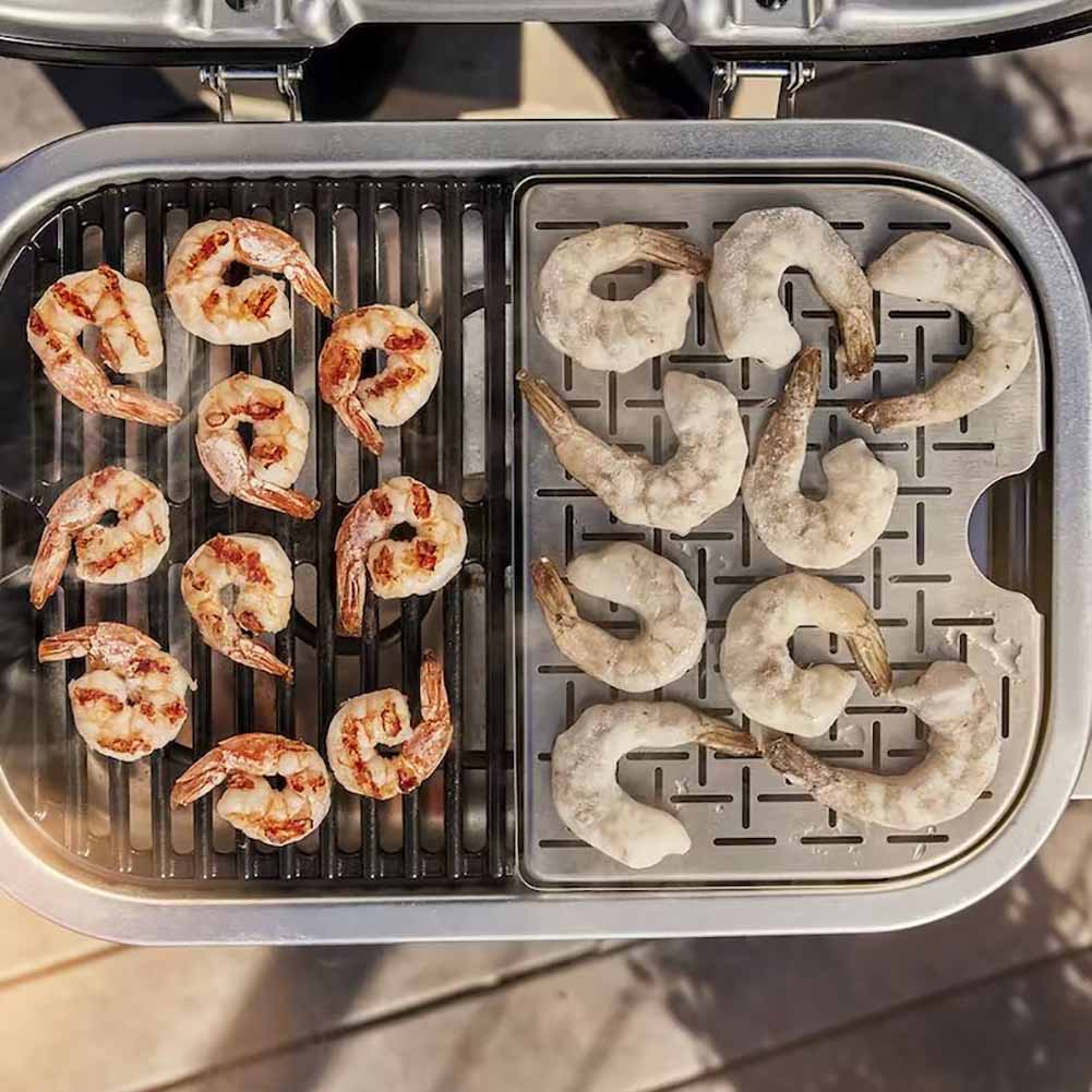 Barbecue elettrico Weber Lumin compact con stand 5