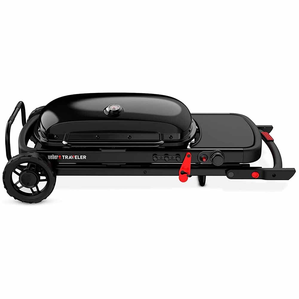 Barbecue portatile a gas Weber Traveler Stealth Edition 9013053 2