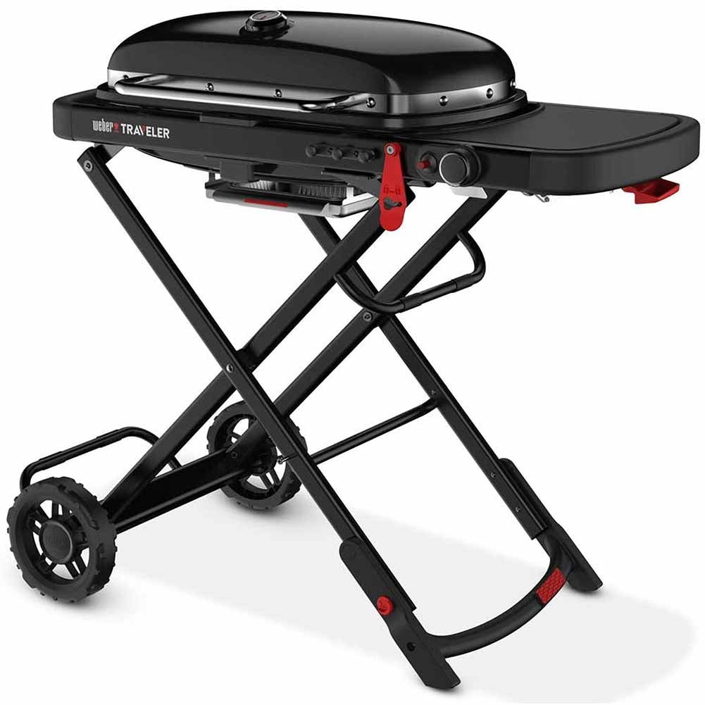 Barbecue portatile a gas Weber Traveler Stealth Edition 9013053 3