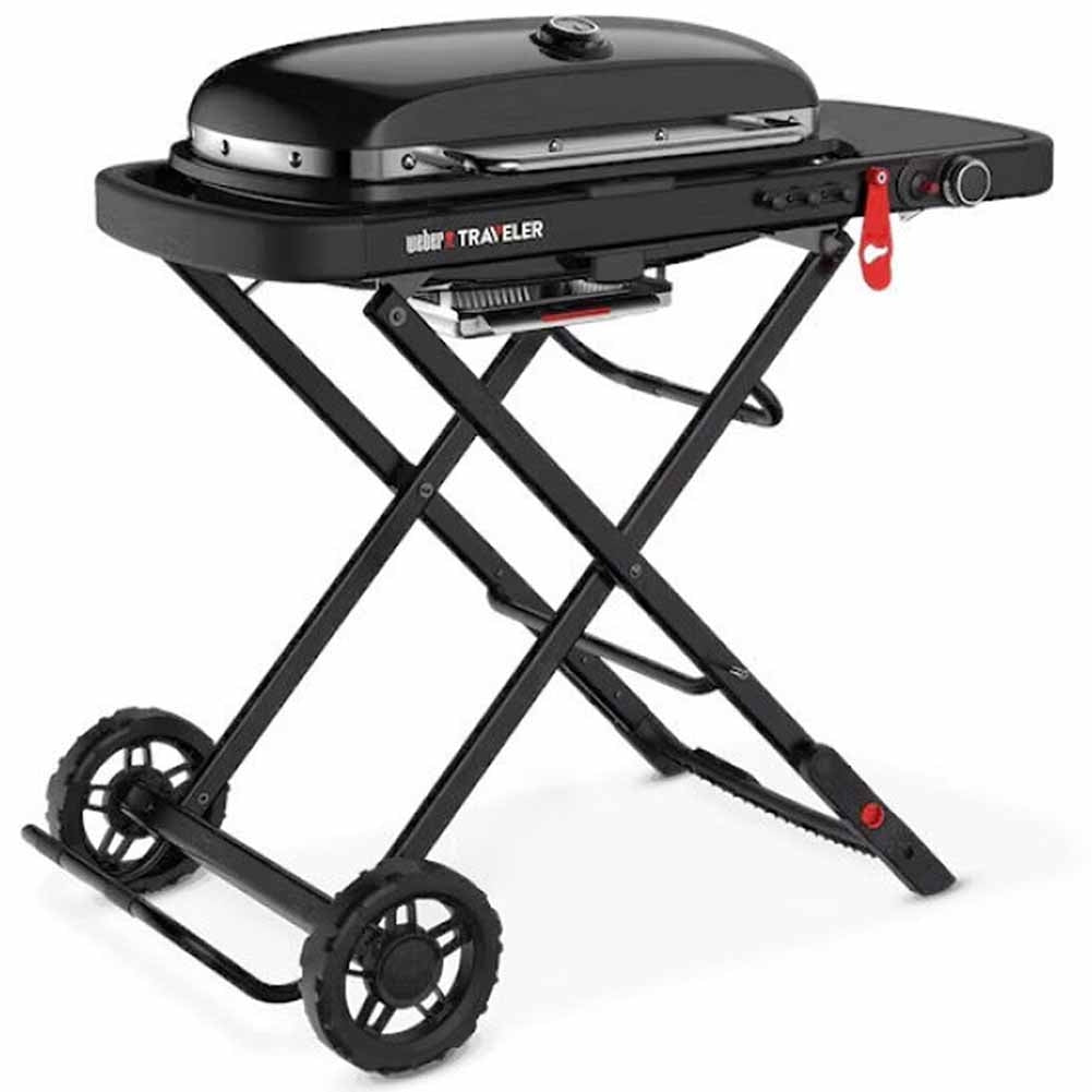 Barbecue portatile a gas Weber Traveler Stealth Edition 9013053 4