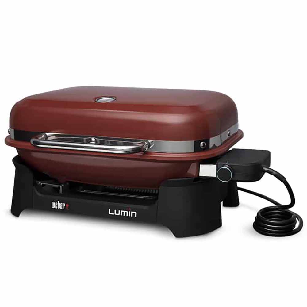 Barbecue elettrico Weber Lumin rosso 92040953 1