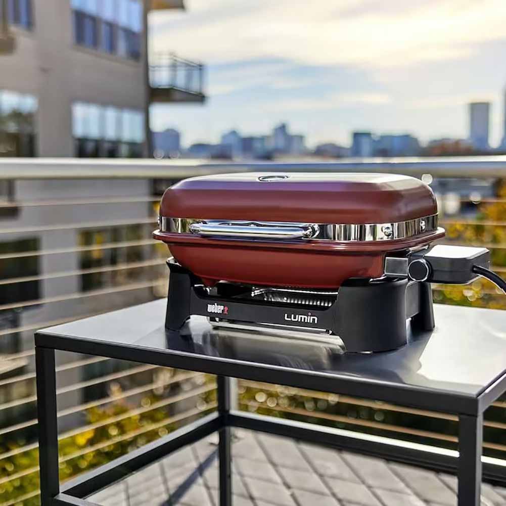 Barbecue elettrico Weber Lumin rosso 92040953 2