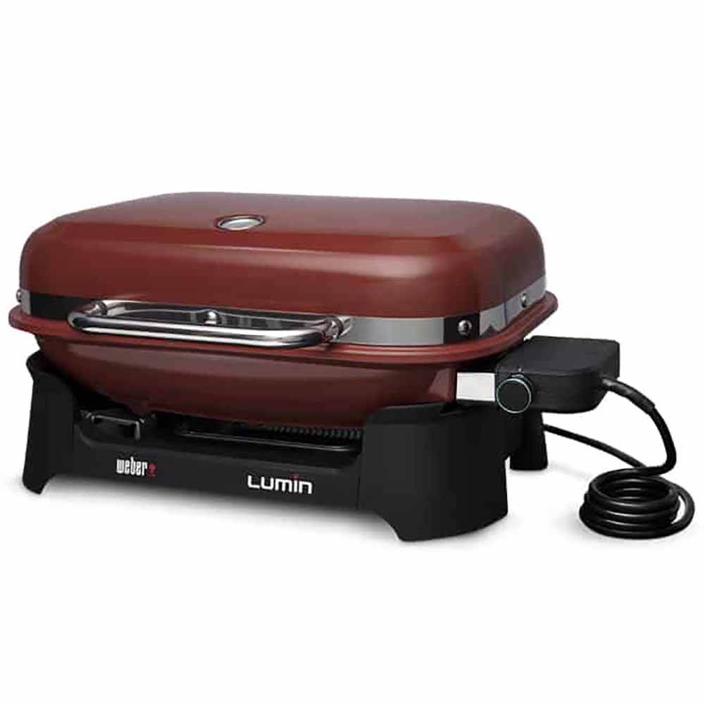 Pacchetto Barbecue Elettrico Weber Lumin Compact con Copertura Premium 2
