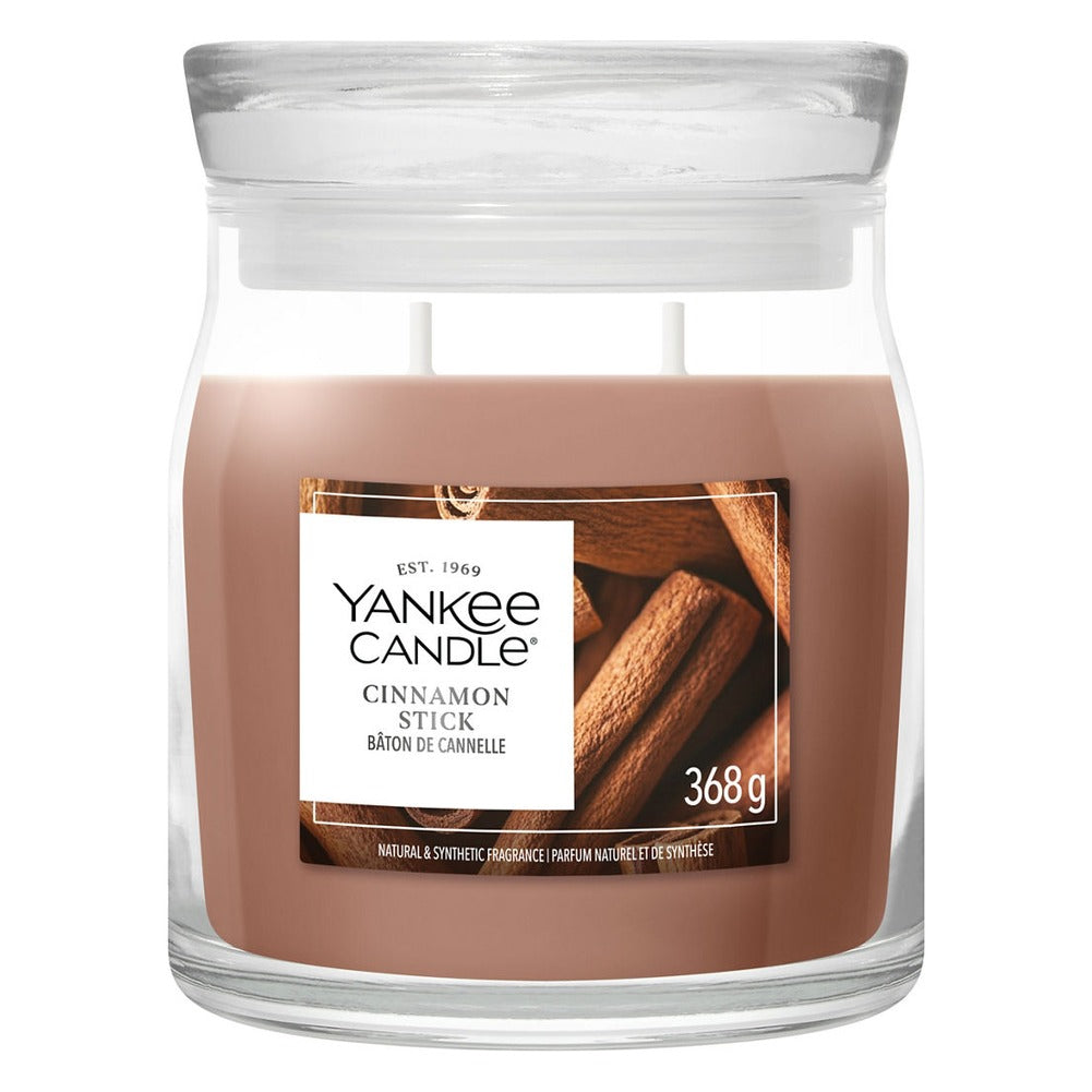 Candela Giara Media Yankee Candle Signature Cinnamon Stick 1