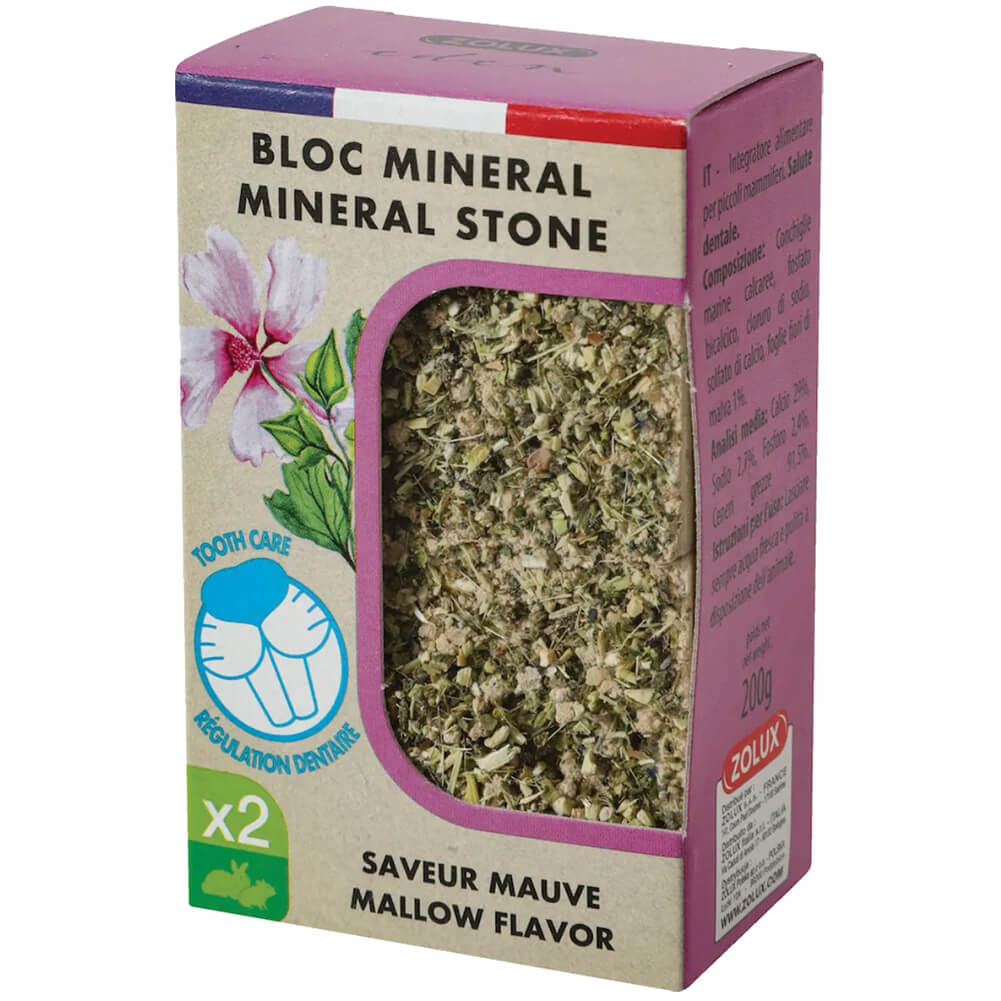 Blocco minerale Eden gusto malva 2x200g 1