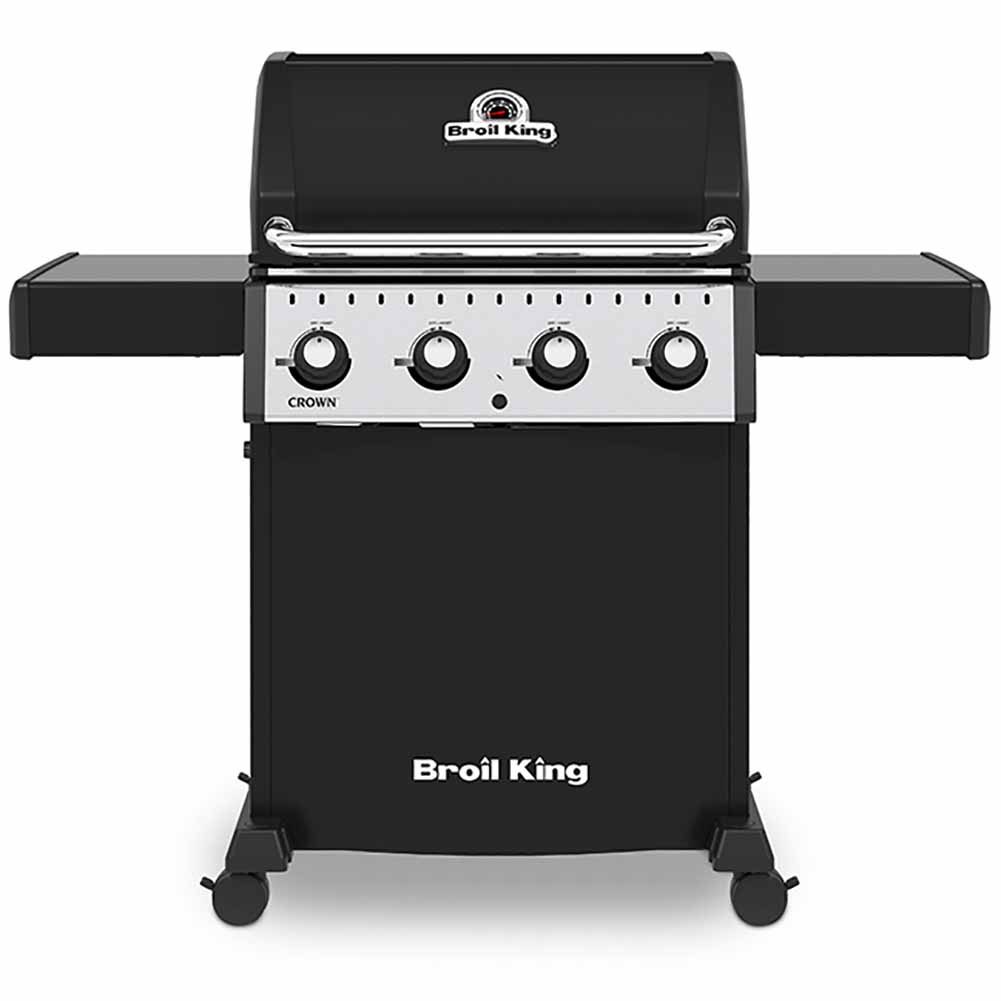 Barbecue a gas Crown 410 nero Broil King 107.865053 1