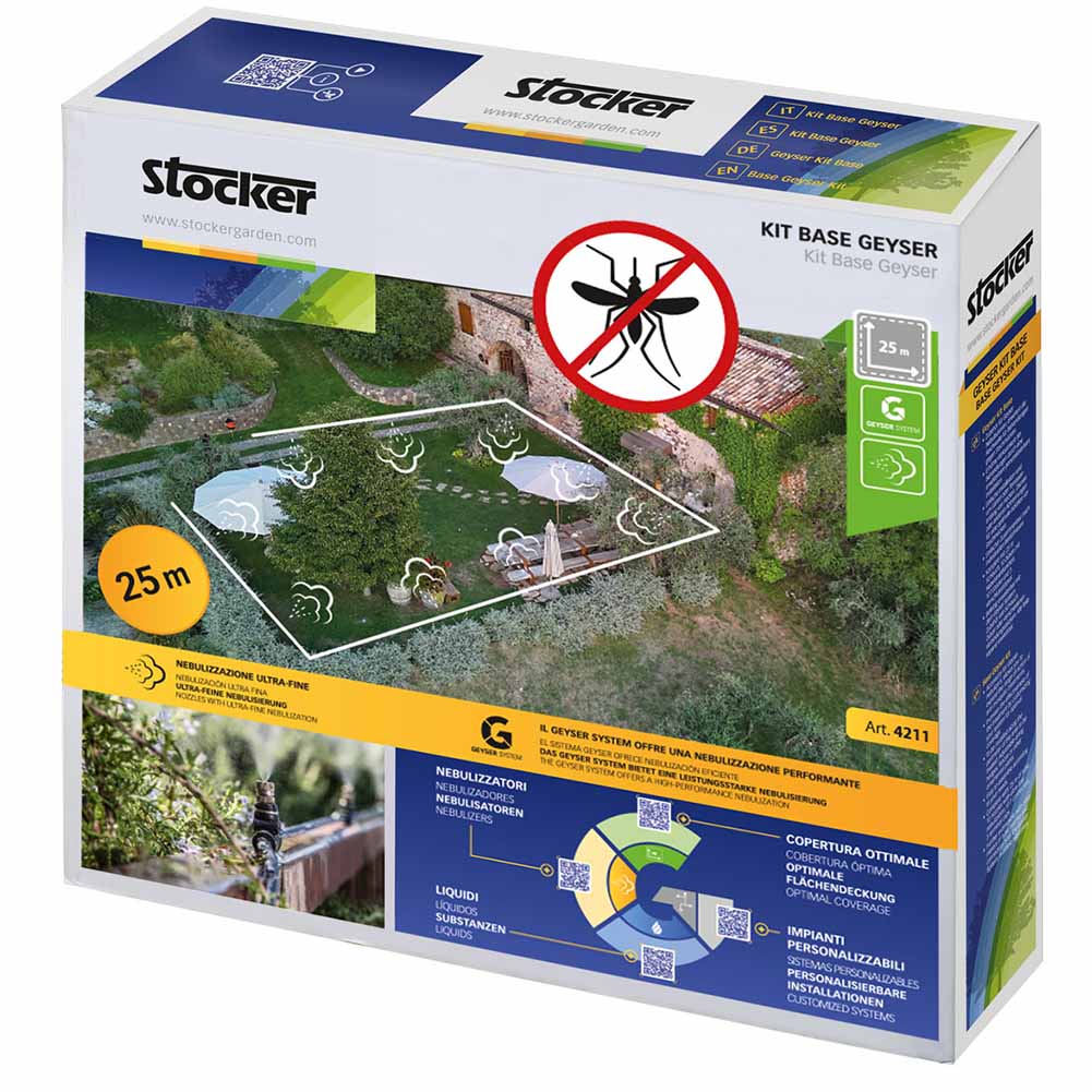 Kit base per Nebulizzatore a batteria Geyser Stocker 1
