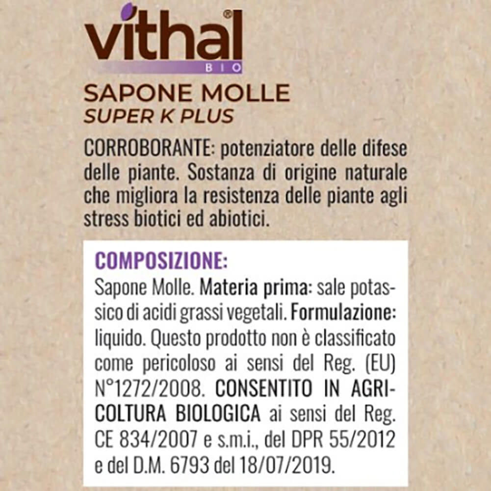 Sapone molle super K Plus 250g Vithal Bio 2