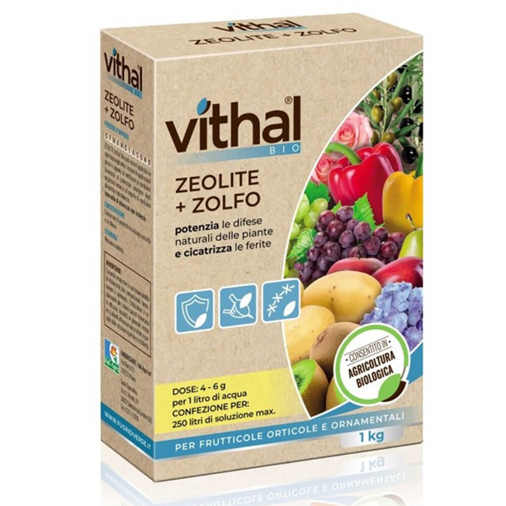 Integratore Zeolite + Zolfo 1kg Vithal Bio 1