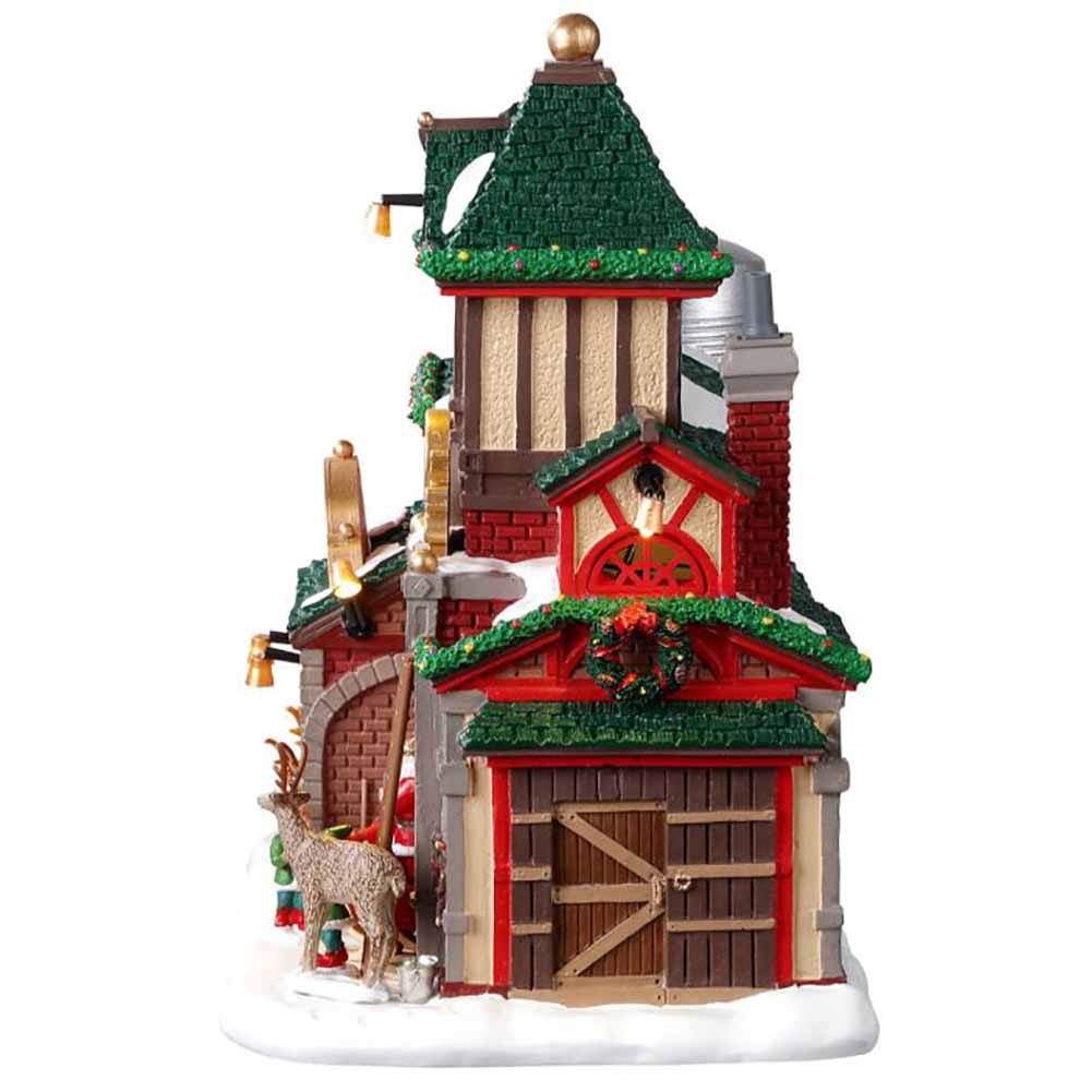 Santa's Reindeer stables Santa's Wonderland Lemax Cod 25926 3