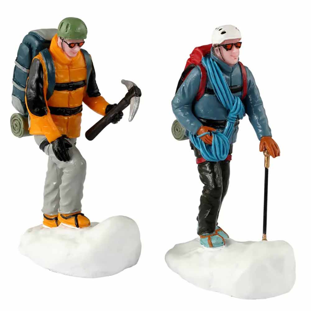 Mountaineers Set Of 2 Vail Village Lemax Cod 32213 1